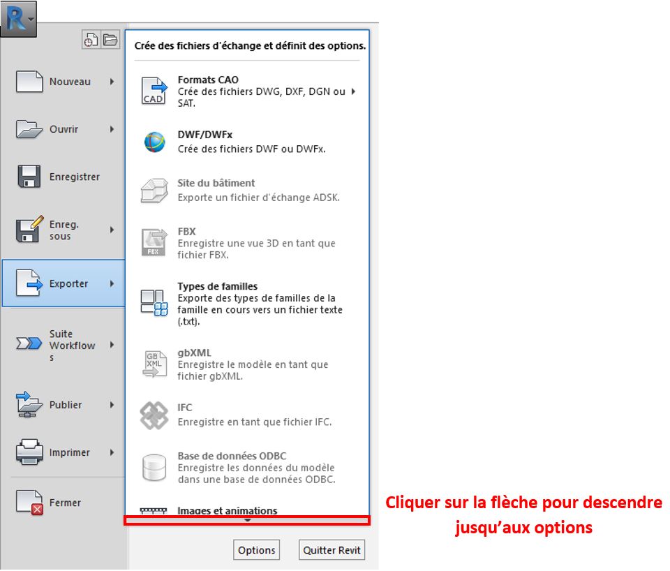 Technical recommendations Autocad and Revit